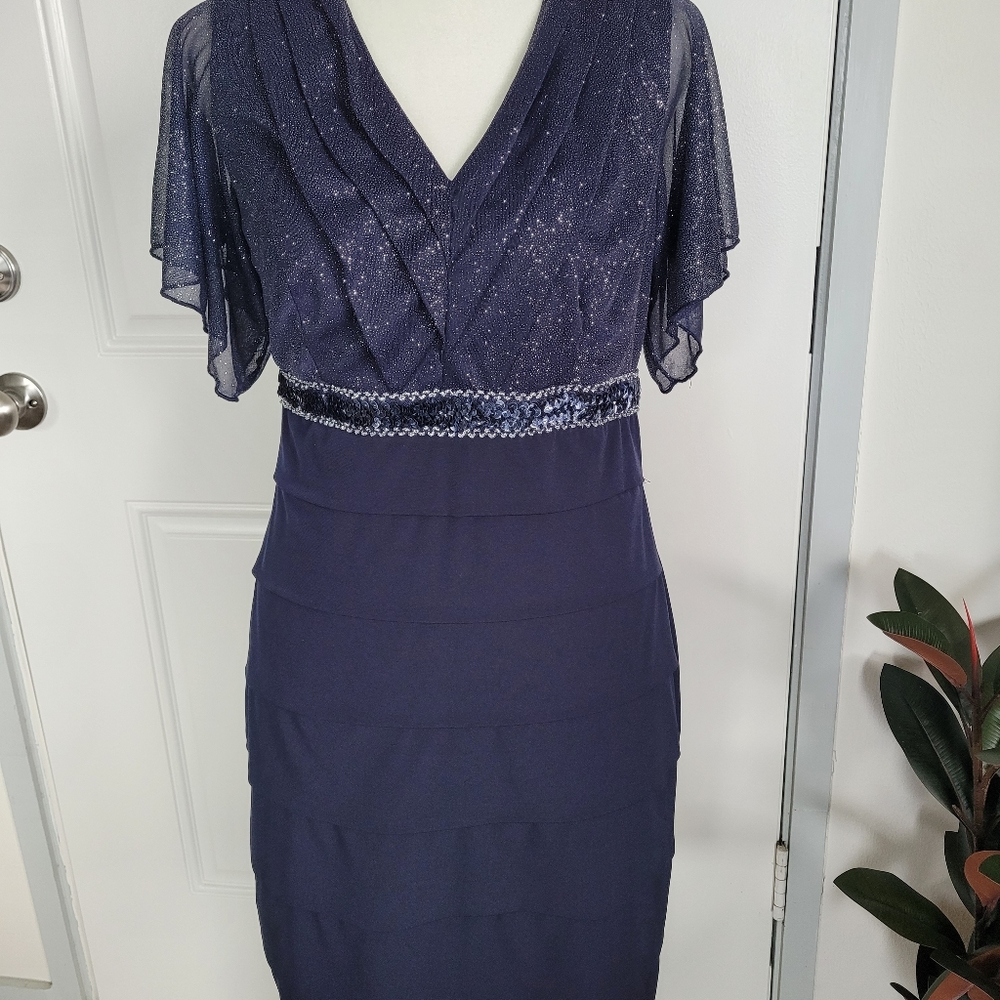 EUC ENFOCUS 10P Navy Blue dress.